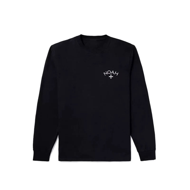 NOAH BWCJ Loose Cross Couple Heavy Cotton Long Sleeve Base Shirt
